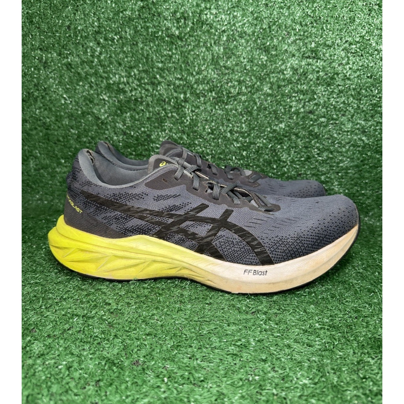 Asics Dynablast 3 Ff Mens Size 10 Grey Running Shoes Athletic Sneakers Comfort